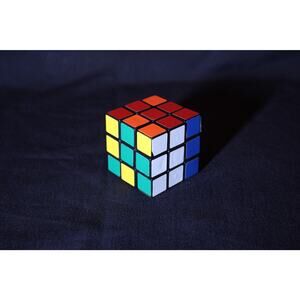 Vintage 1980s 80's Rubix Cube toy puzzle brain teaser 2.25 Original